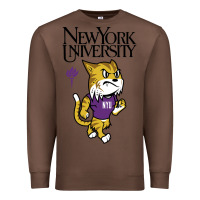 Chestnut New York University Premium Sweatshirt - artisFamous
