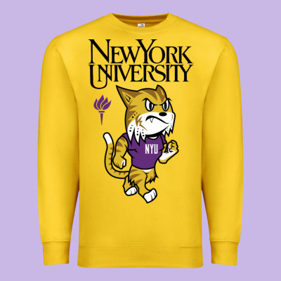 New York University Premium Sweatshirt Designed By Artisfamous