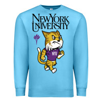 Ocean Blue New York University Premium Sweatshirt - artisFamous
