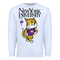 White New York University Premium Sweatshirt - artisFamous