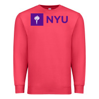 Cardinal nyu new york university purple Premium Sweatshirt - artisFamous