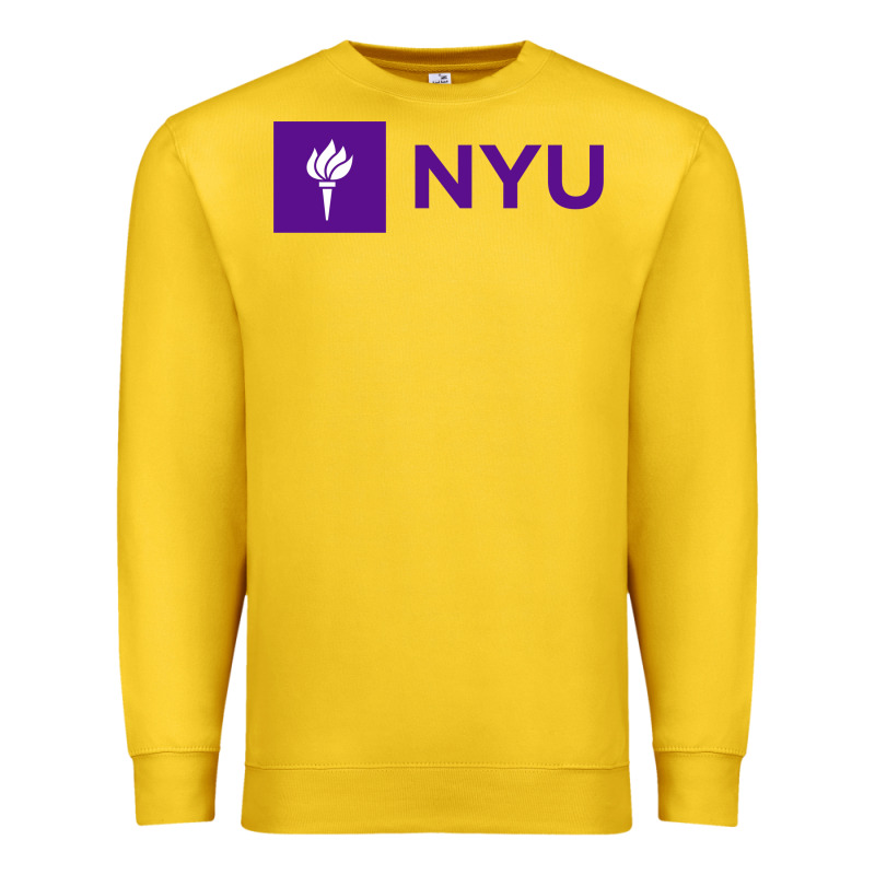 Nyu New York University Purple Premium Sweatshirt by artisFamous | Teevron