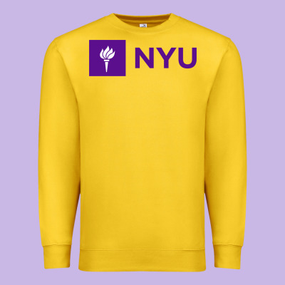 Nyu New York University Purple Premium Sweatshirt Designed By Artisfamous