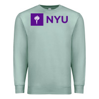 Seafoam nyu new york university purple Premium Sweatshirt - artisFamous