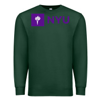 Sports Green nyu new york university purple Premium Sweatshirt - artisFamous