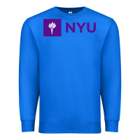 True Royal nyu new york university purple Premium Sweatshirt - artisFamous