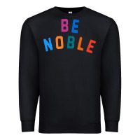Black be noble tee Premium Sweatshirt - artisFamous
