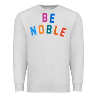 Dove Grey be noble tee Premium Sweatshirt - artisFamous
