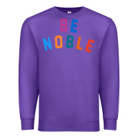 Purple be noble tee Premium Sweatshirt - artisFamous