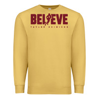 Antique Gold taylor heinicke believe Premium Sweatshirt - artisFamous