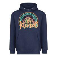 Navy be kind Heavyweight Hoodie - JahusDesignShop