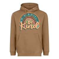 Toasted Coconut be kind Heavyweight Hoodie - JahusDesignShop