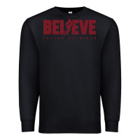 Black taylor heinicke believe Premium Sweatshirt - artisFamous
