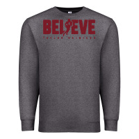 Charcoal Heather taylor heinicke believe Premium Sweatshirt - artisFamous