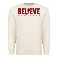 Sandshell taylor heinicke believe Premium Sweatshirt - artisFamous
