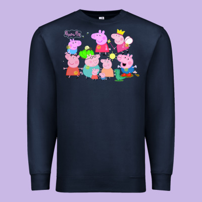 Peppa Pig Premium Sweatshirt Designed By Artisfamous
