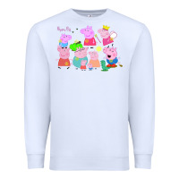 White Peppa Pig Premium Sweatshirt - artisFamous