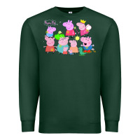 Sports Green Peppa Pig Premium Sweatshirt - artisFamous