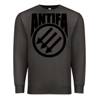 Smoke anti blue check action Premium Sweatshirt - artisFamous
