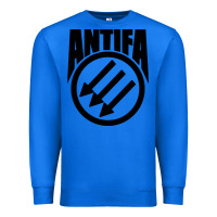 True Royal anti blue check action Premium Sweatshirt - artisFamous