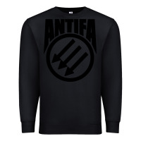 Black anti blue check action Premium Sweatshirt - artisFamous