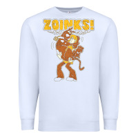 White zoinks Premium Sweatshirt - artisFamous