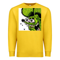 Lemon rat fink Premium Sweatshirt - artisFamous