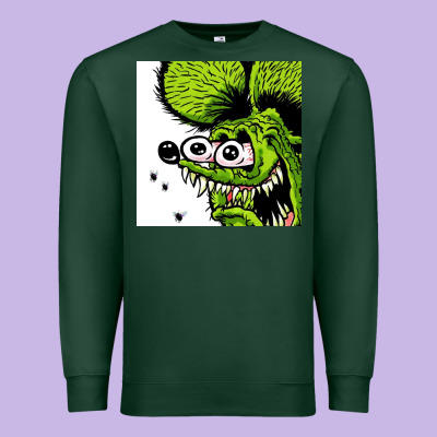 Rat Fink Premium Sweatshirt Designed By Artisfamous