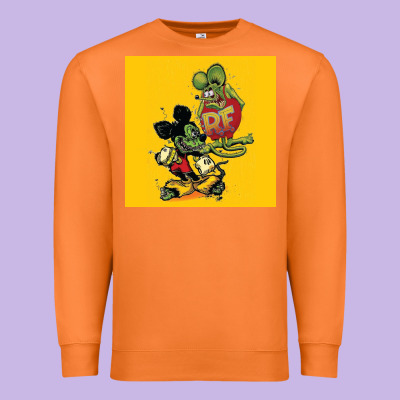 Rat Fink 02 Premium Sweatshirt Designed By Artisfamous