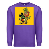 Purple rat fink 02 Premium Sweatshirt - artisFamous