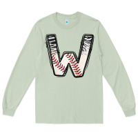 Matcha Baseball Alphabet Long Sleeve Tee - CowhideDigitalArt