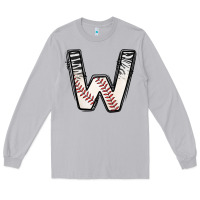 Moon Dust Baseball Alphabet Long Sleeve Tee - CowhideDigitalArt