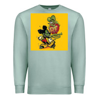 Seafoam rat fink 02 Premium Sweatshirt - artisFamous