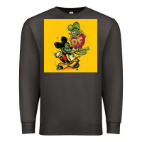 Smoke rat fink 02 Premium Sweatshirt - artisFamous