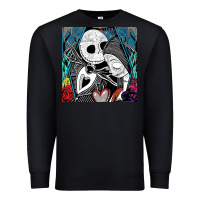 Black the nightmare before christmas 2 Premium Sweatshirt - artisFamous