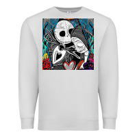 Dove Grey the nightmare before christmas 2 Premium Sweatshirt - artisFamous