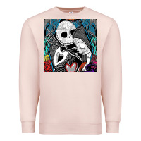 Pale Pink the nightmare before christmas 2 Premium Sweatshirt - artisFamous