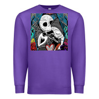 Purple the nightmare before christmas 2 Premium Sweatshirt - artisFamous