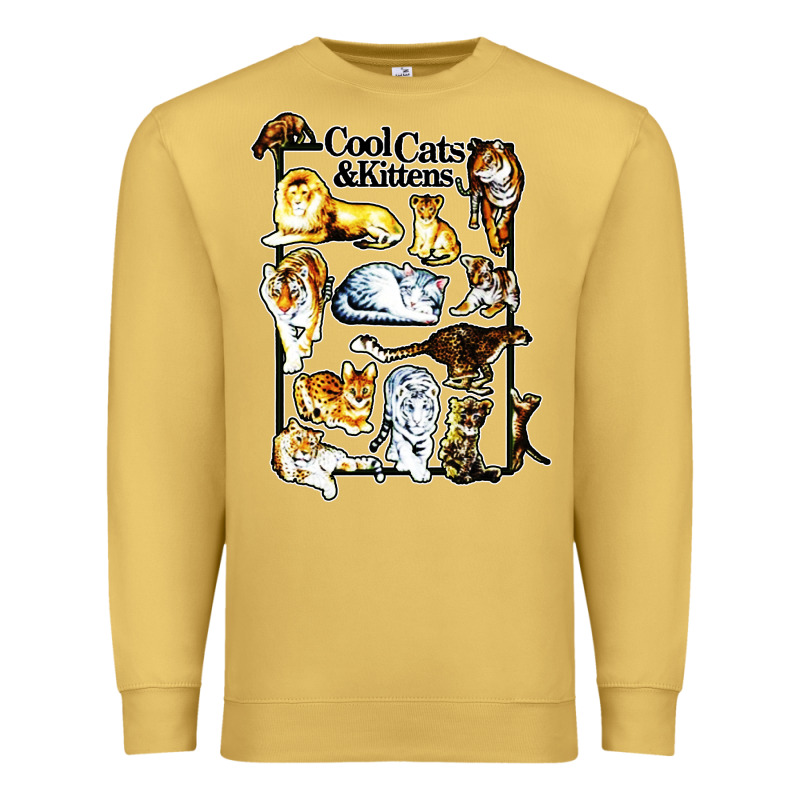 Cool Cats And Kittens Premium Sweatshirt by artisFamous | Teevron