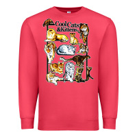 Cardinal cool cats and kittens Premium Sweatshirt - artisFamous