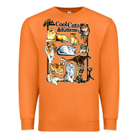 Carrot cool cats and kittens Premium Sweatshirt - artisFamous