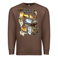Chestnut cool cats and kittens Premium Sweatshirt - artisFamous