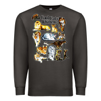 Smoke cool cats and kittens Premium Sweatshirt - artisFamous