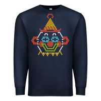 Navy lite brite Premium Sweatshirt - artisFamous