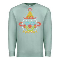 Seafoam lite brite Premium Sweatshirt - artisFamous