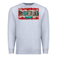 Heather Grey rodeo mom Premium Sweatshirt - JahusDesignShop