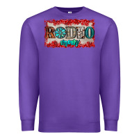 Purple rodeo mom Premium Sweatshirt - JahusDesignShop