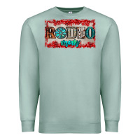 Seafoam rodeo mom Premium Sweatshirt - JahusDesignShop