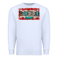 White rodeo mom Premium Sweatshirt - JahusDesignShop