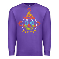 Purple lite brite Premium Sweatshirt - artisFamous